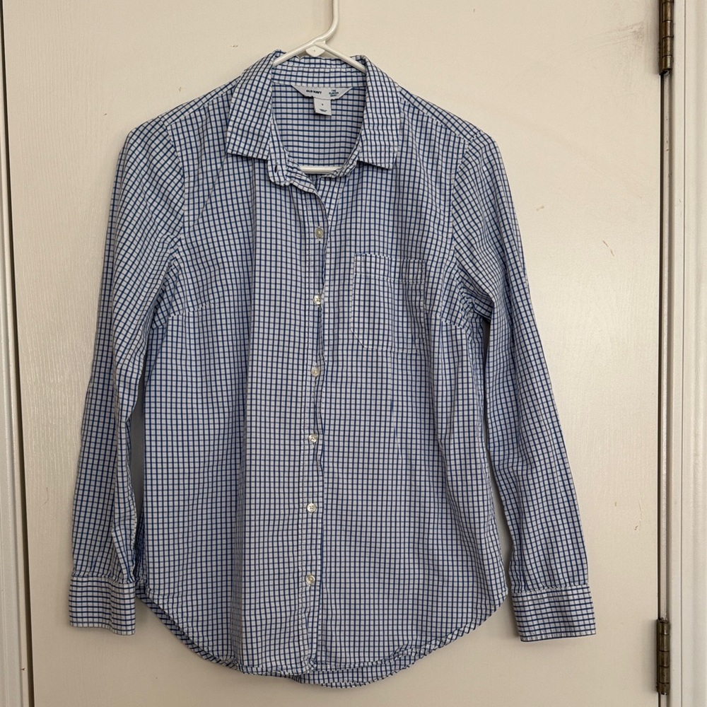 Old Navy The Classic Shirt - Button Front - Womens Size S